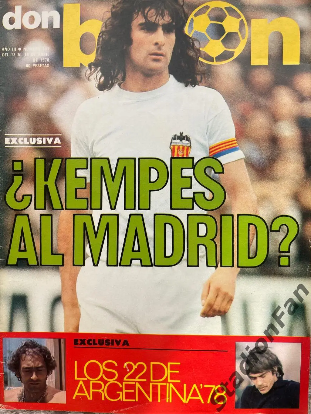 Журнал don balon nr.131 - 1978