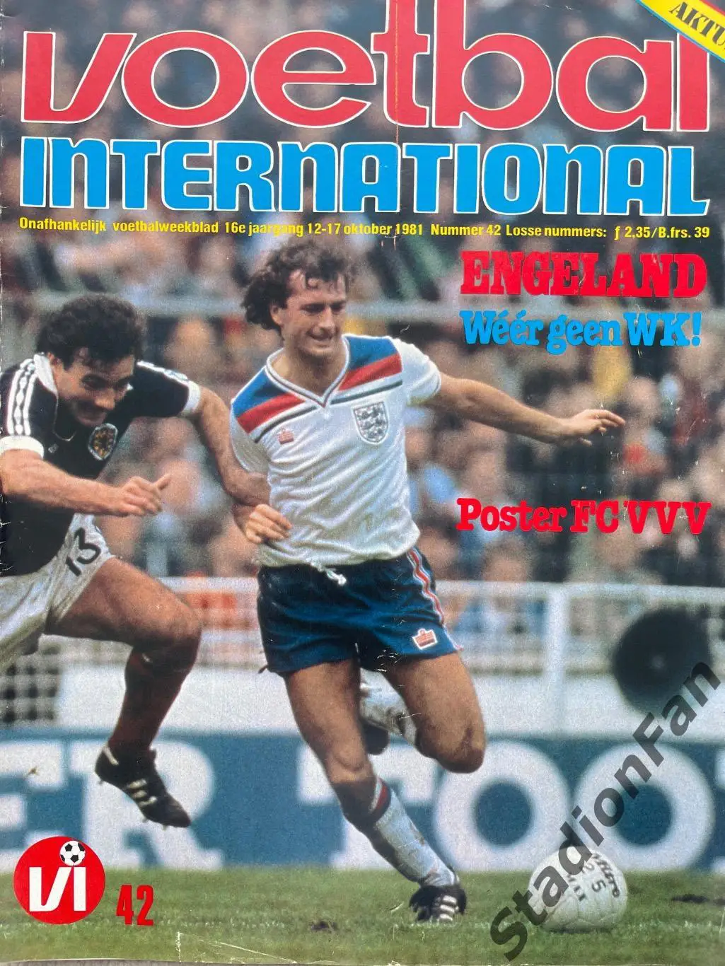 Журнал Voetbal nr.42 - 1981