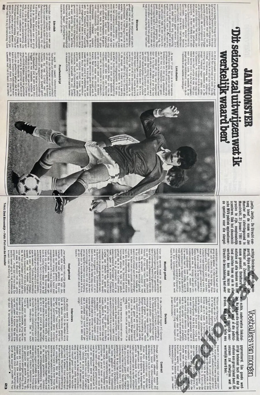 Журнал Voetbal nr.40 - 1981 4
