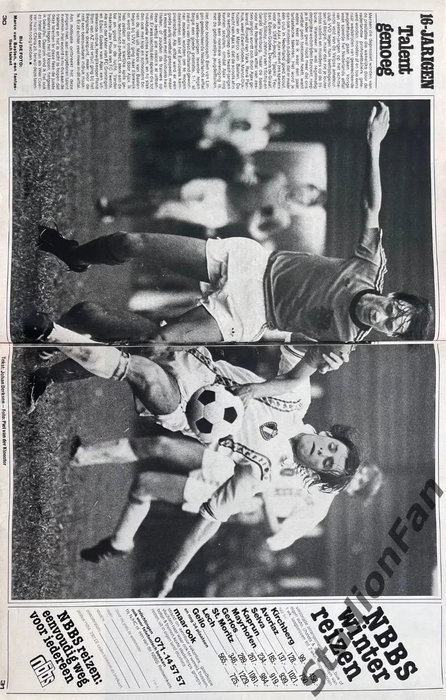 Журнал Voetbal nr.39 - 1981 4