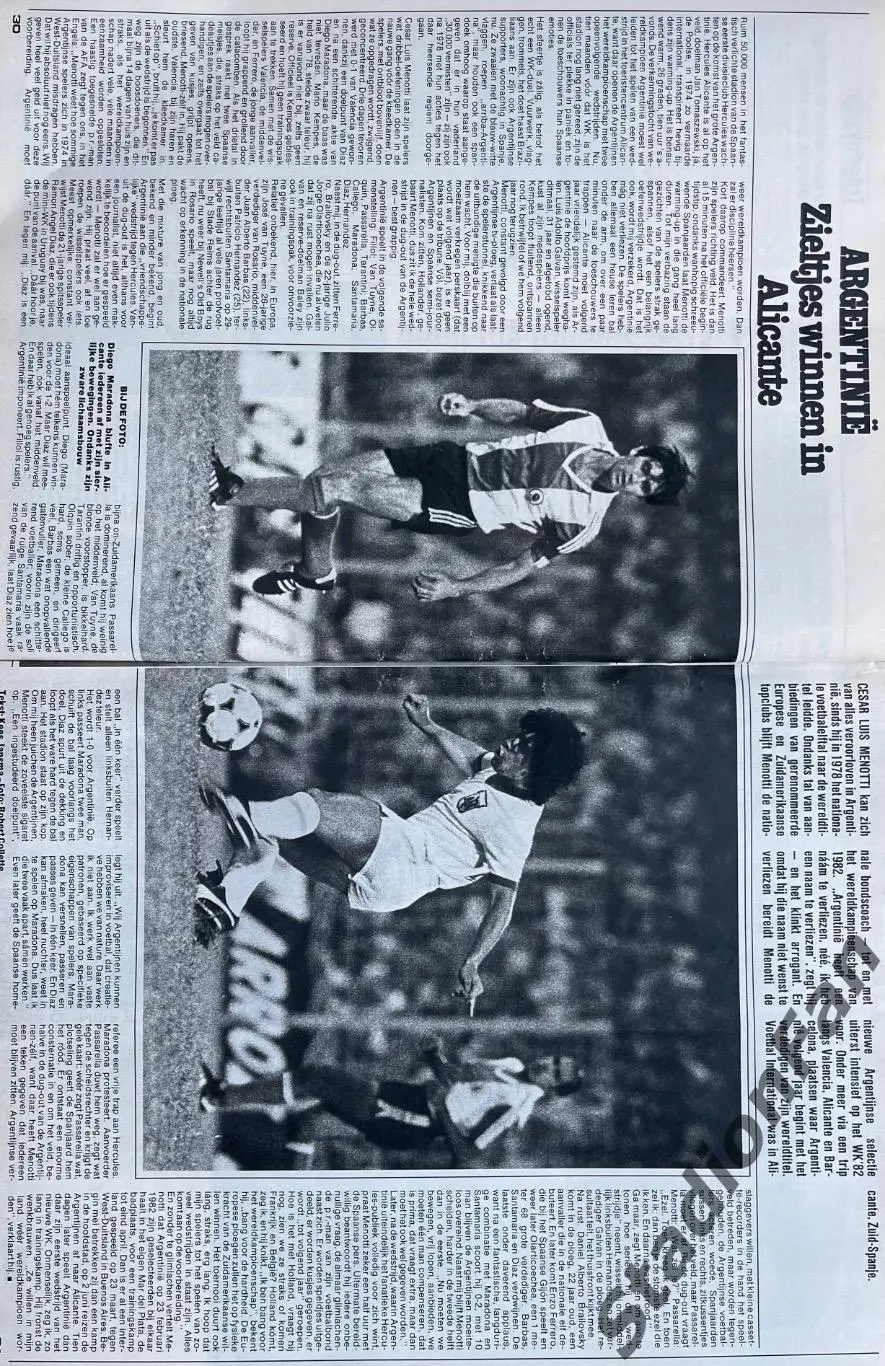 Журнал Voetbal nr.36 - 1981 4