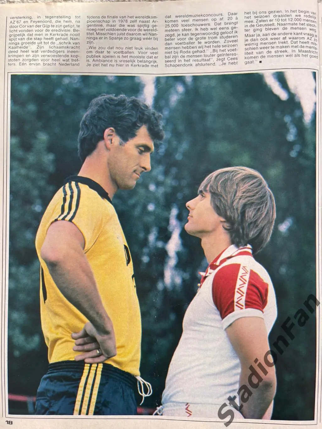 Журнал Voetbal nr.33 - 1981 2