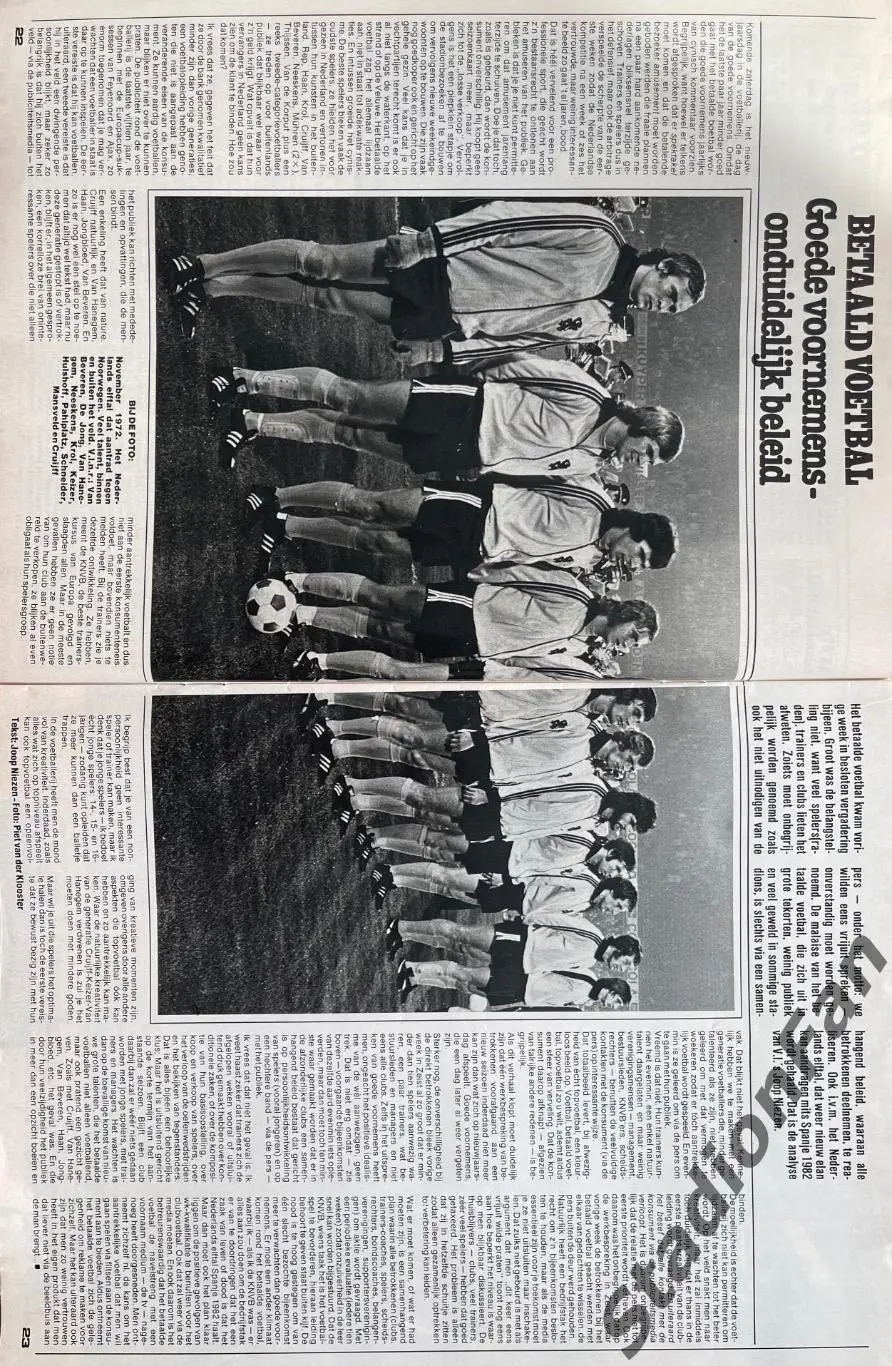Журнал Voetbal nr.33 - 1981 3