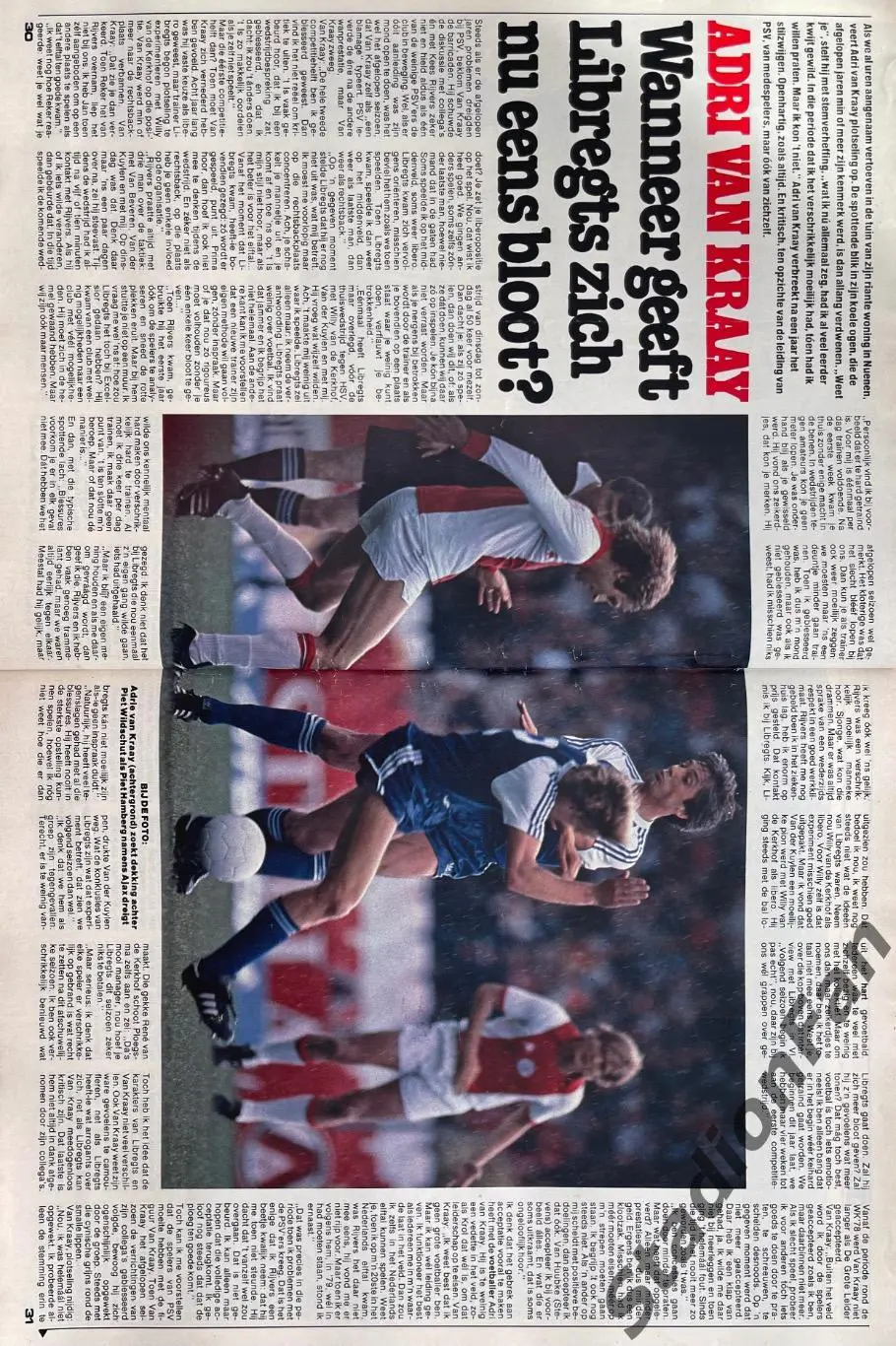 Журнал Voetbal nr.31 - 1981 2