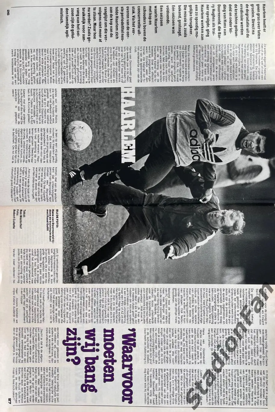 Журнал Voetbal nr.31 - 1981 4