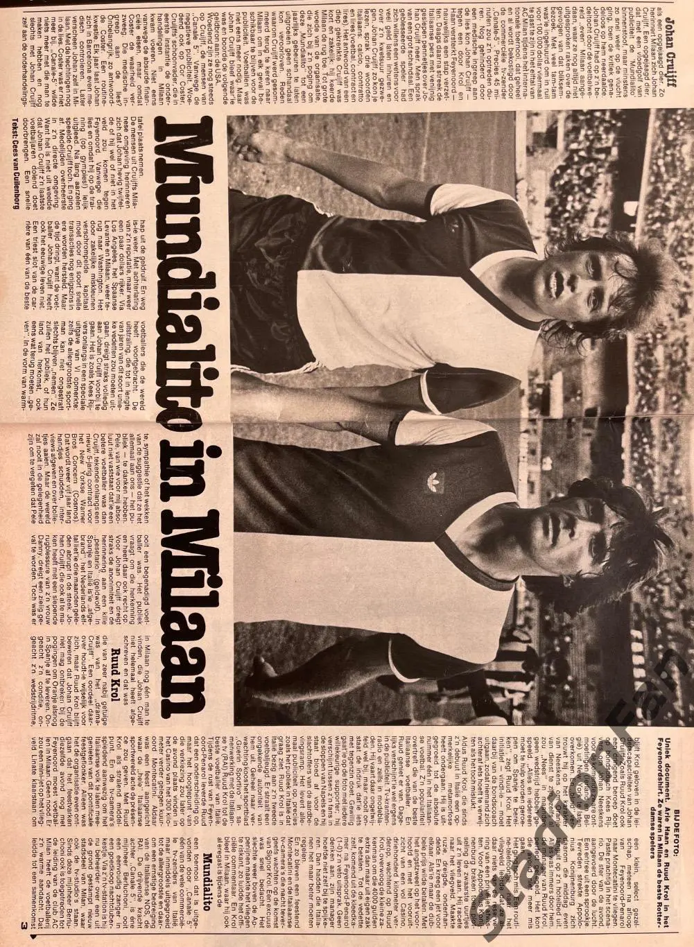 Журнал Voetbal nr.27 - 1981 1