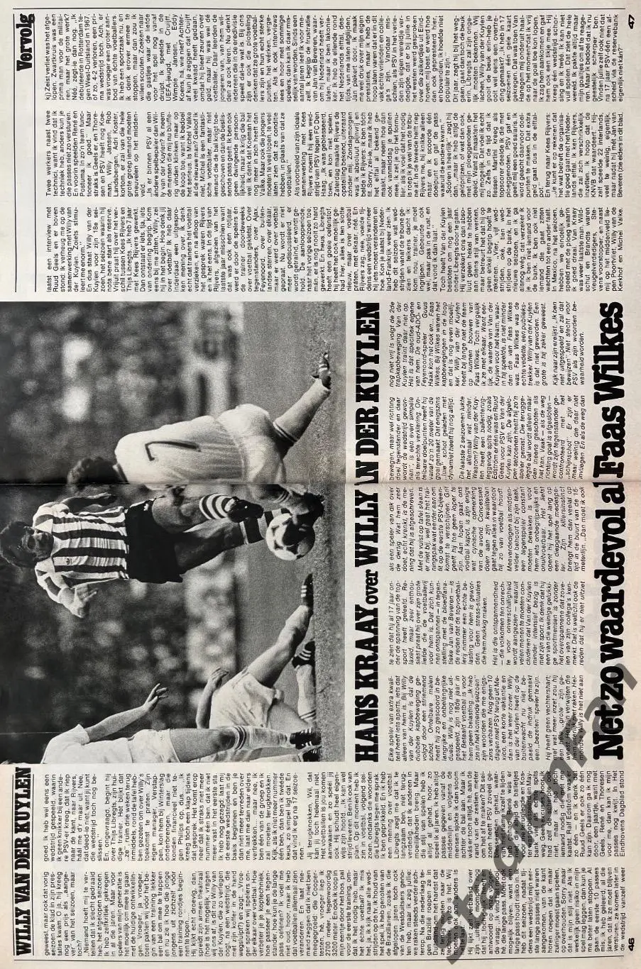 Журнал Voetbal nr.27 - 1981 6