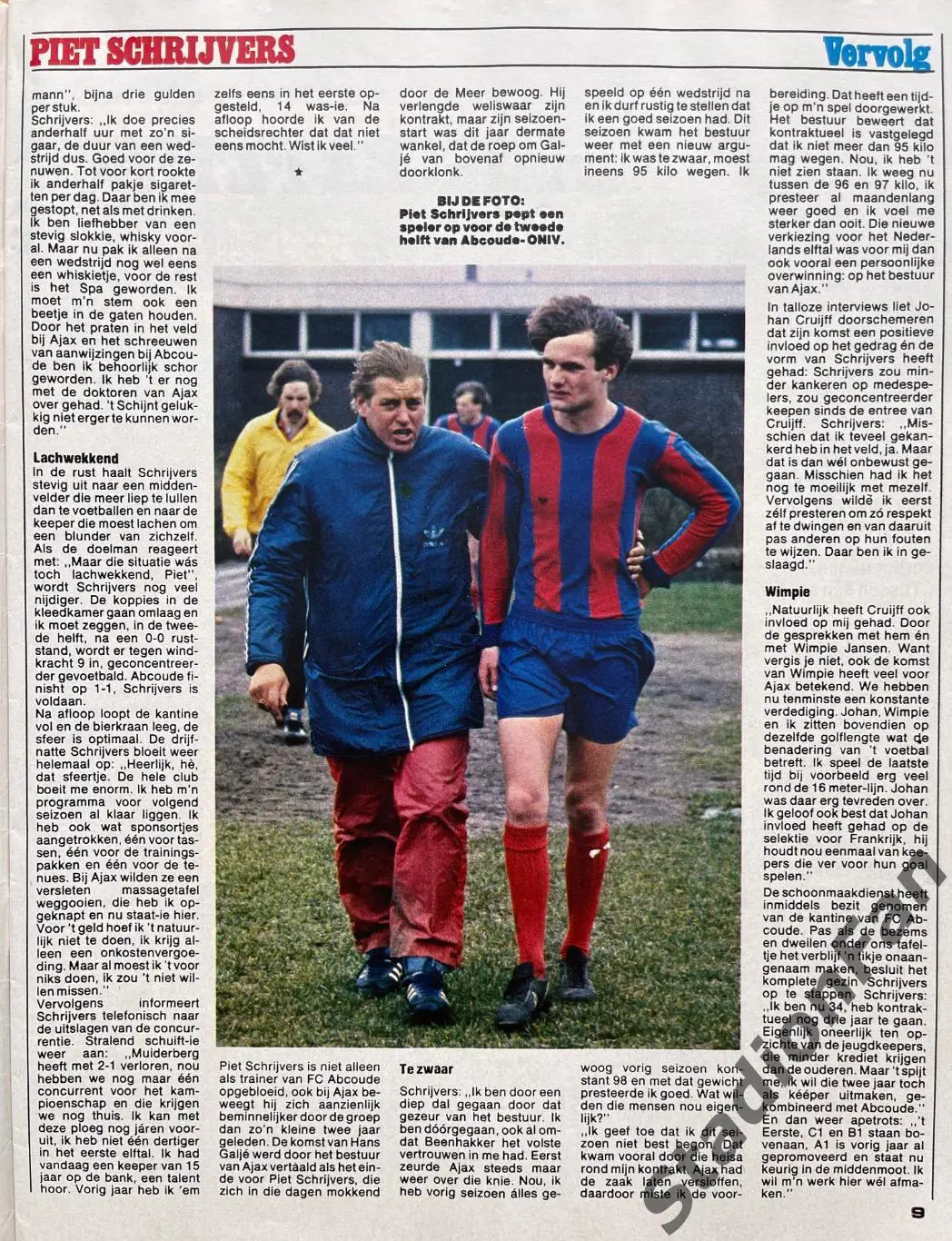 Журнал Voetbal nr.15 - 1981 2