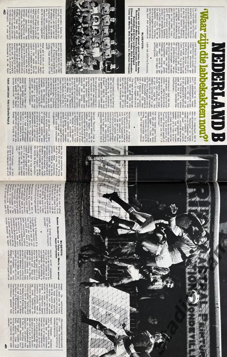 Журнал Voetbal nr.14 - 1981 5