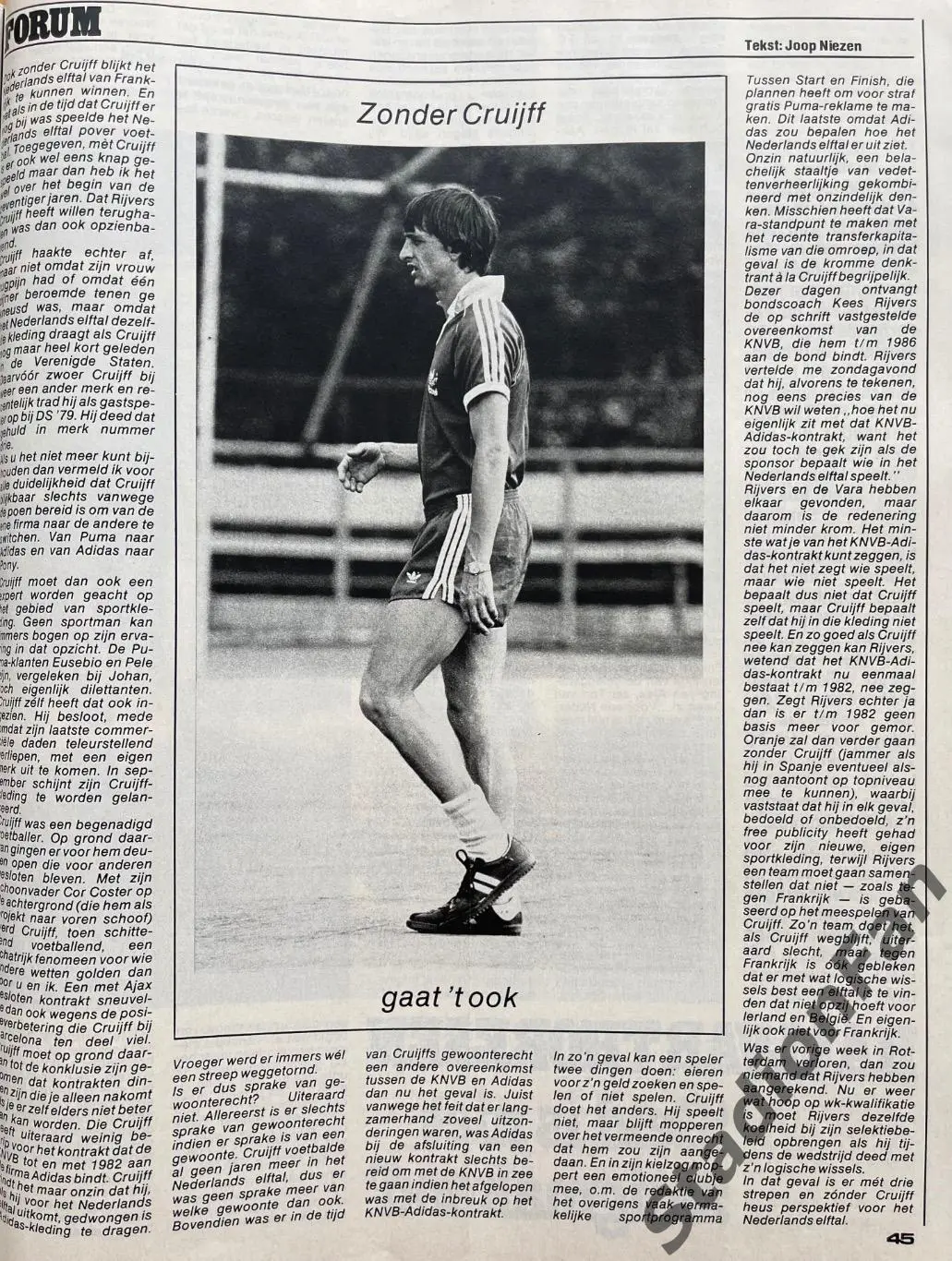 Журнал Voetbal nr.14 - 1981 6