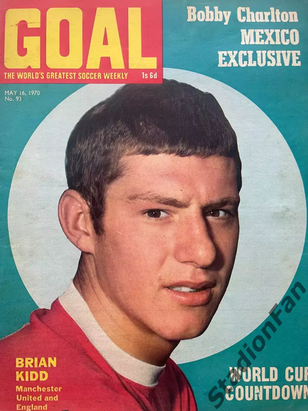 Журнал GOAL nr 93 - 1970