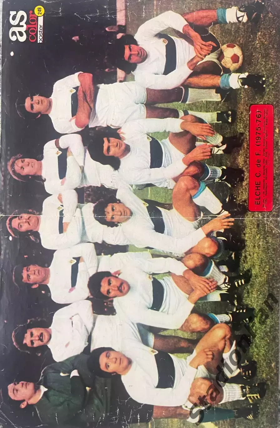 Poster nr 249 из журнала AS COLOR - ELCHE 1975