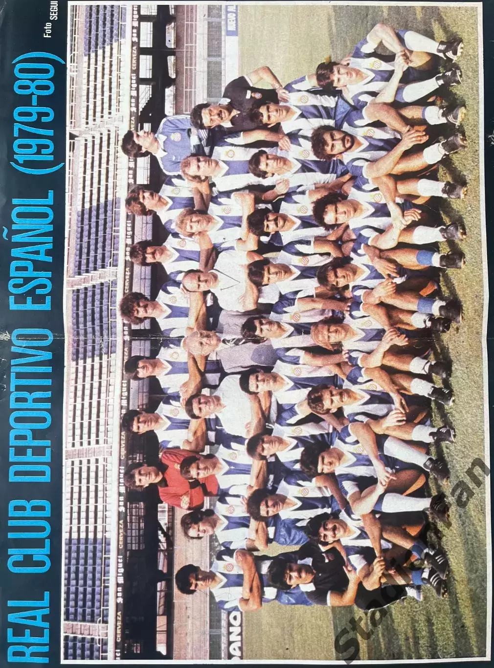 Poster из журнала AS COLOR - Espanol 1979-80