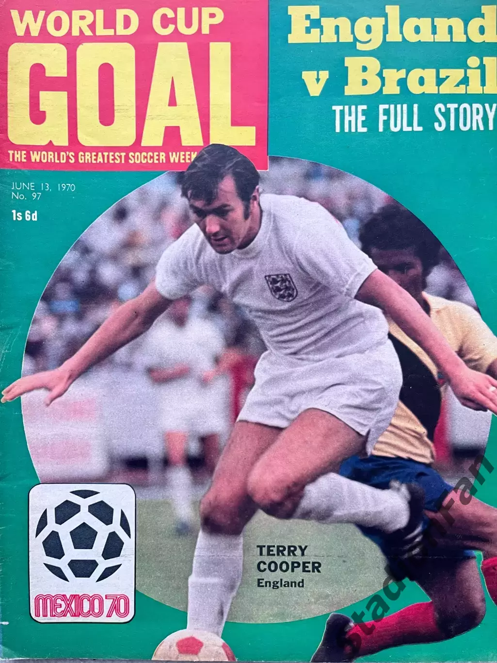 Журнал GOAL nr 97 - 1970