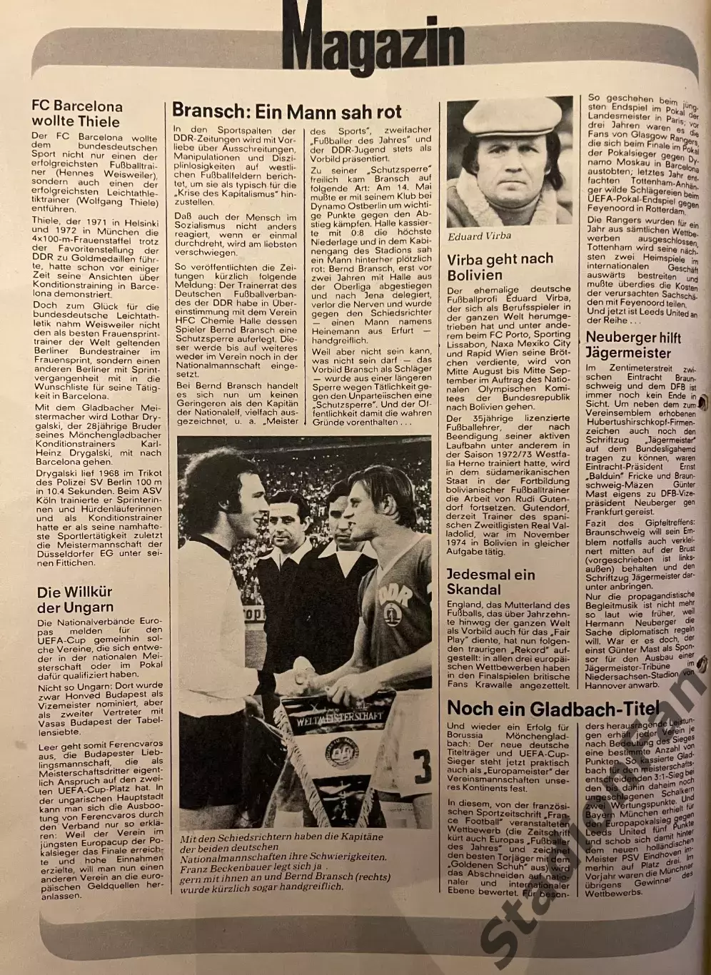 Журнал Kicker nr 46 - 1975 2