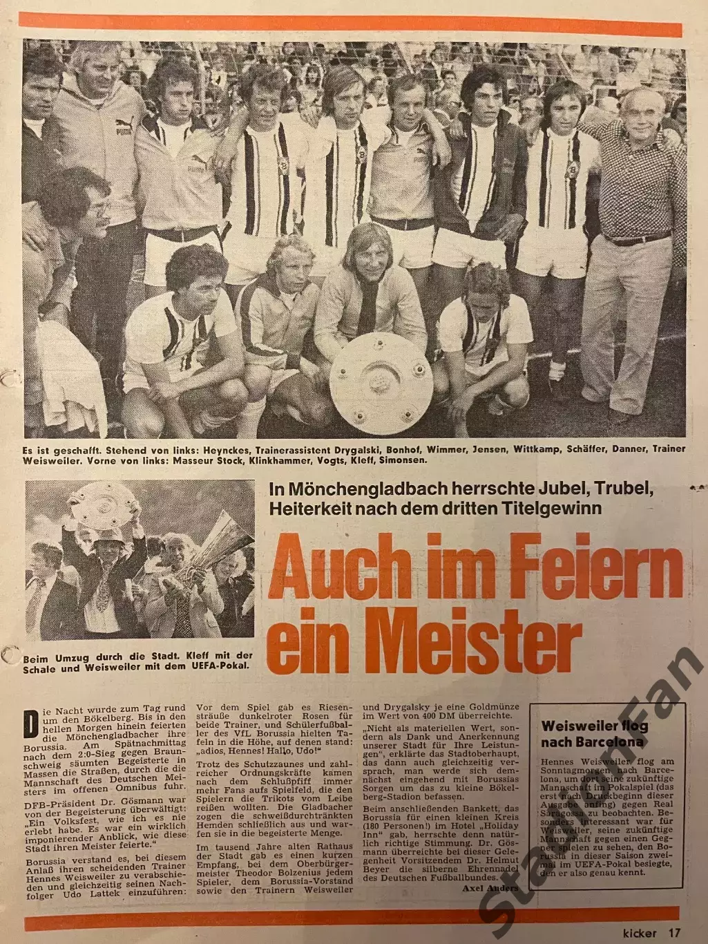 Журнал Kicker nr 46 - 1975 4