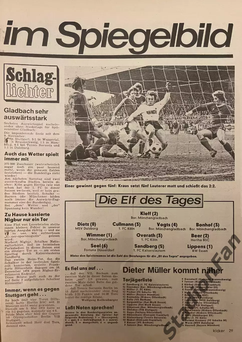 Журнал Kicker nr 18 - 1975 6