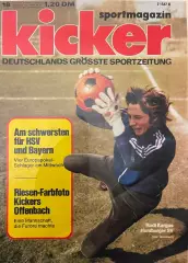 Журнал Kicker nr 18 - 1975