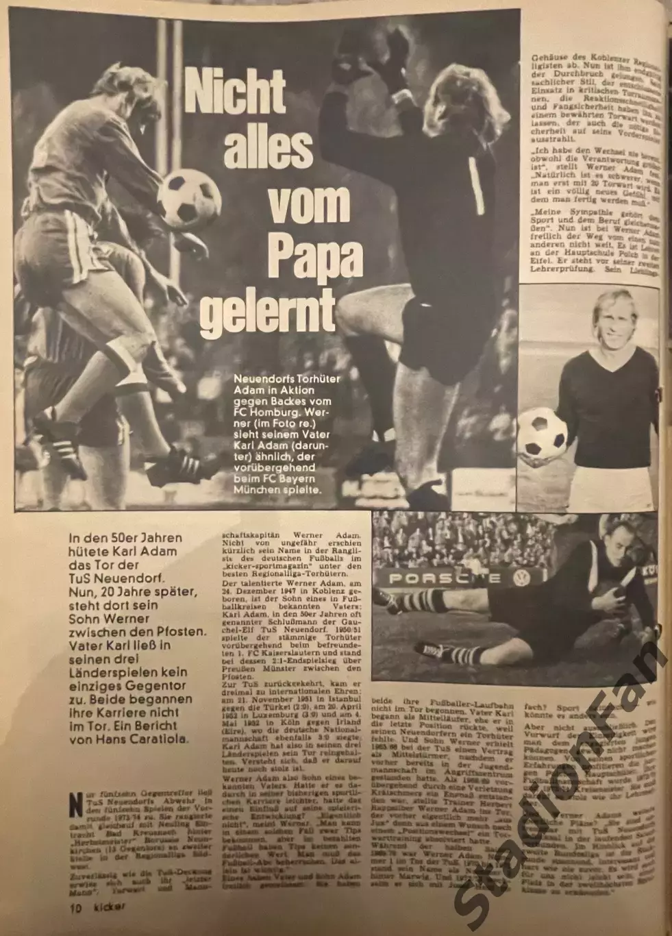 Журнал Kicker nr 10 - 1974 2