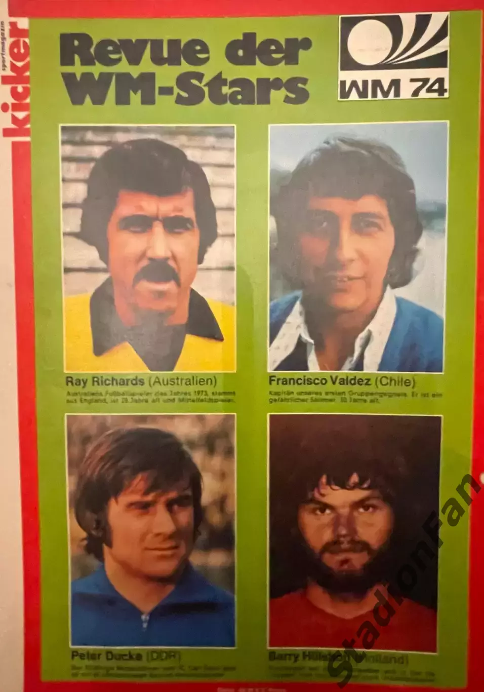Журнал Kicker nr 10 - 1974 4