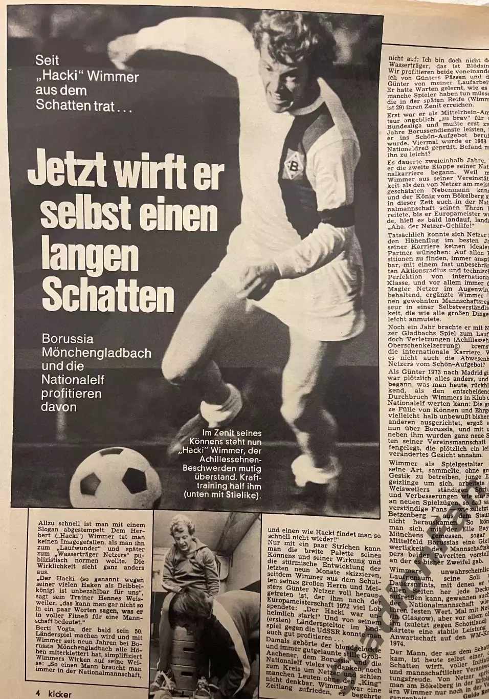 Журнал Kicker nr 30 - 1974 1