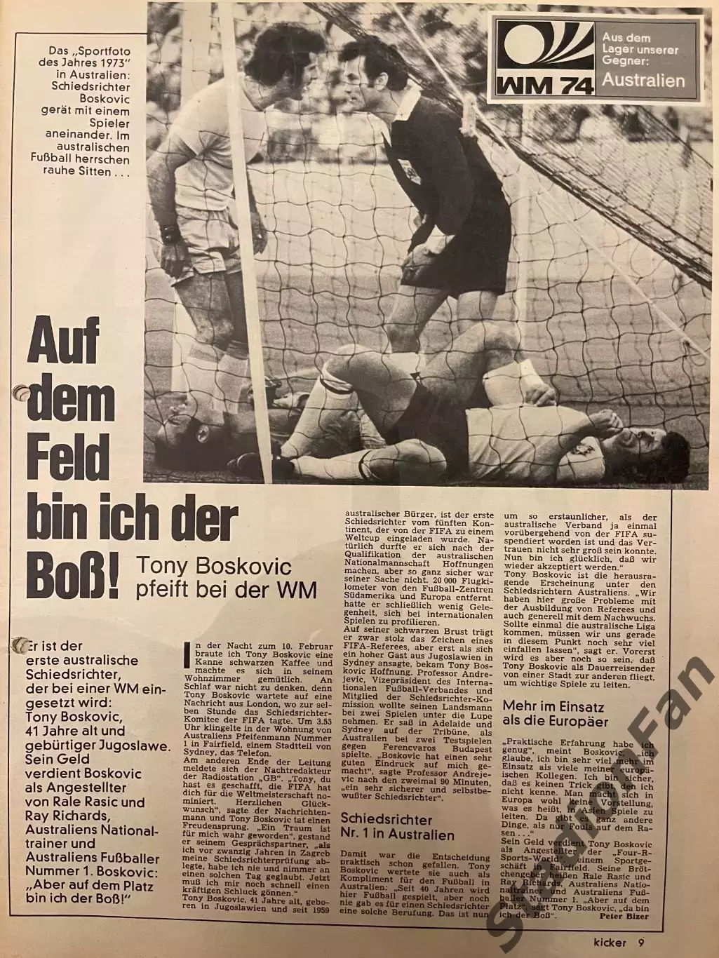 Журнал Kicker nr 30 - 1974 5