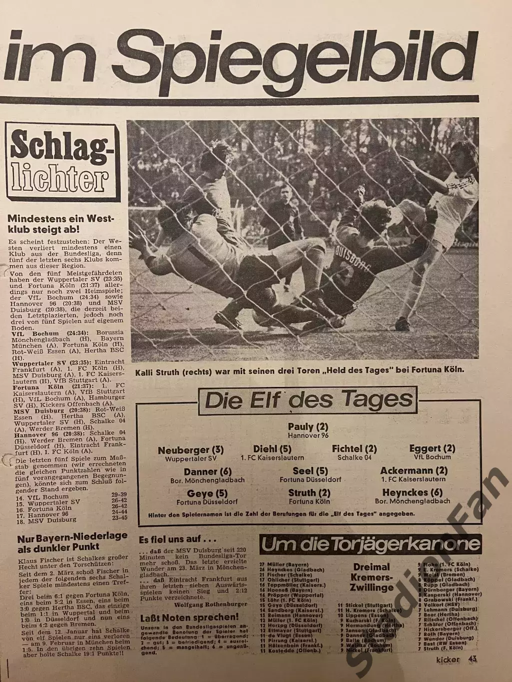 Журнал Kicker nr 30 - 1974 7