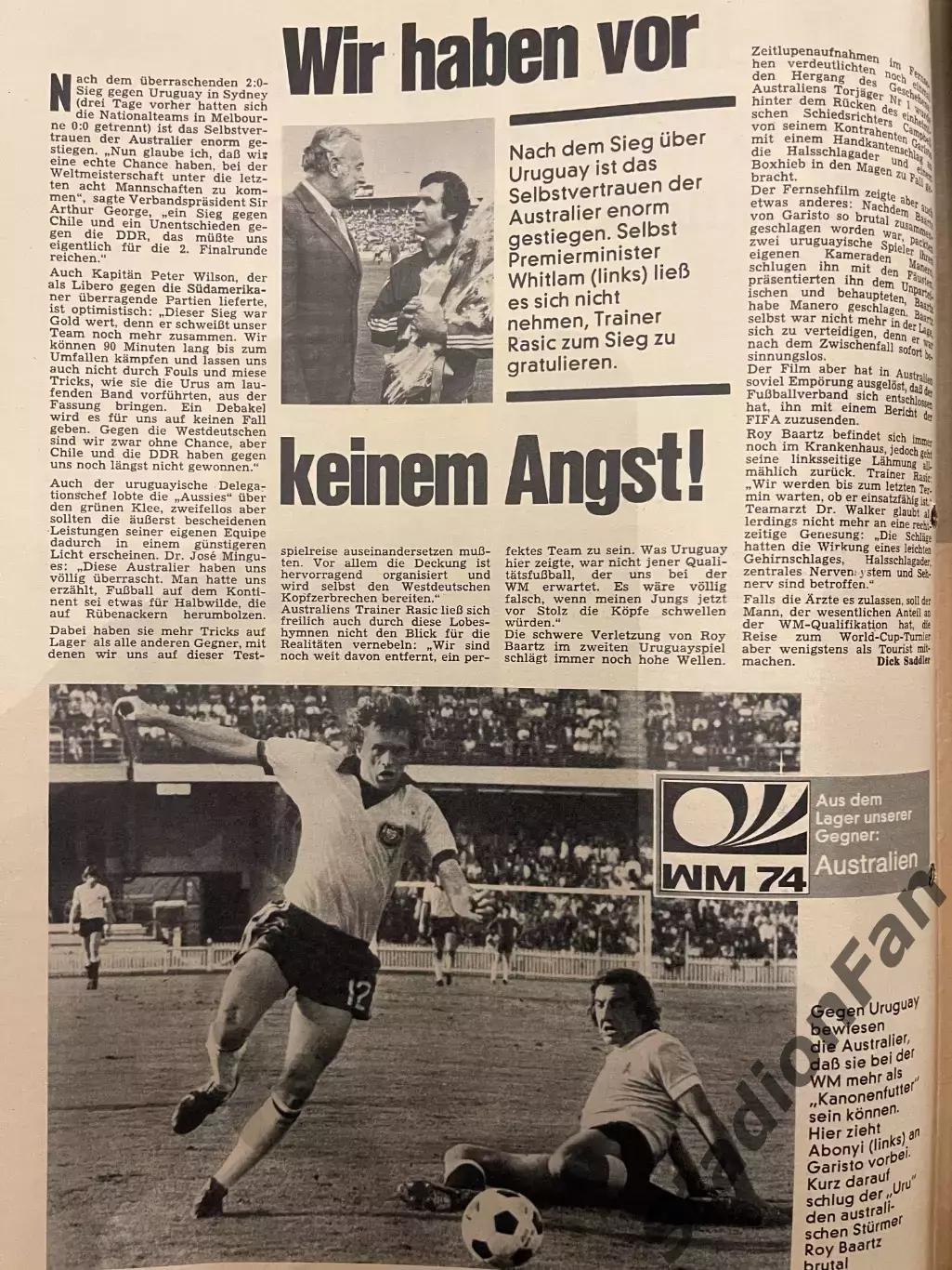 Журнал Kicker nr 40 - 1974 3