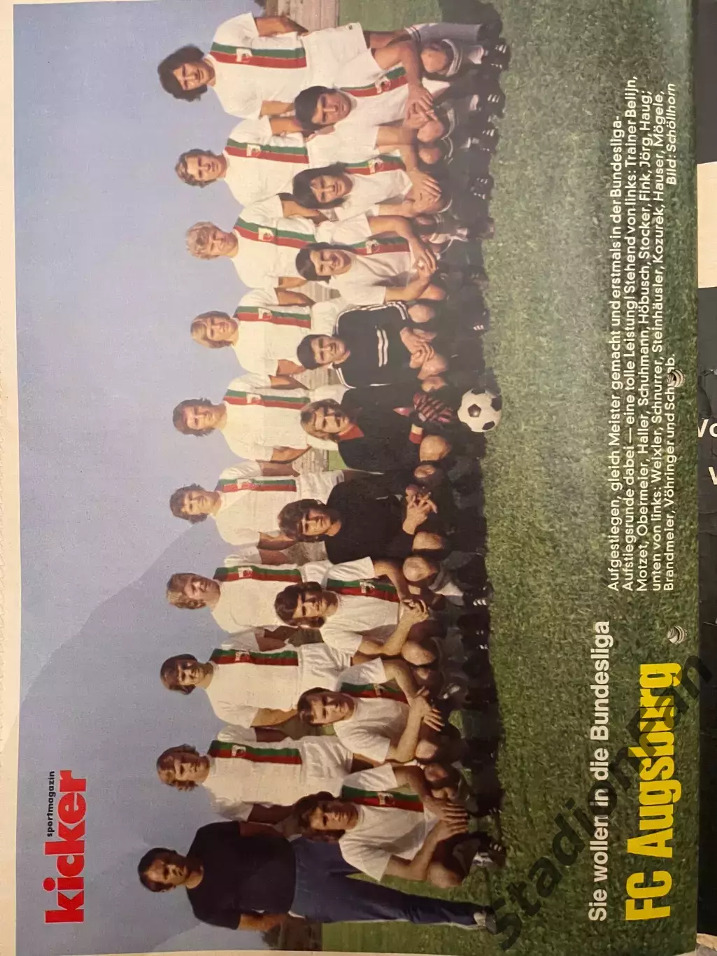 Журнал Kicker nr 40 - 1974 4