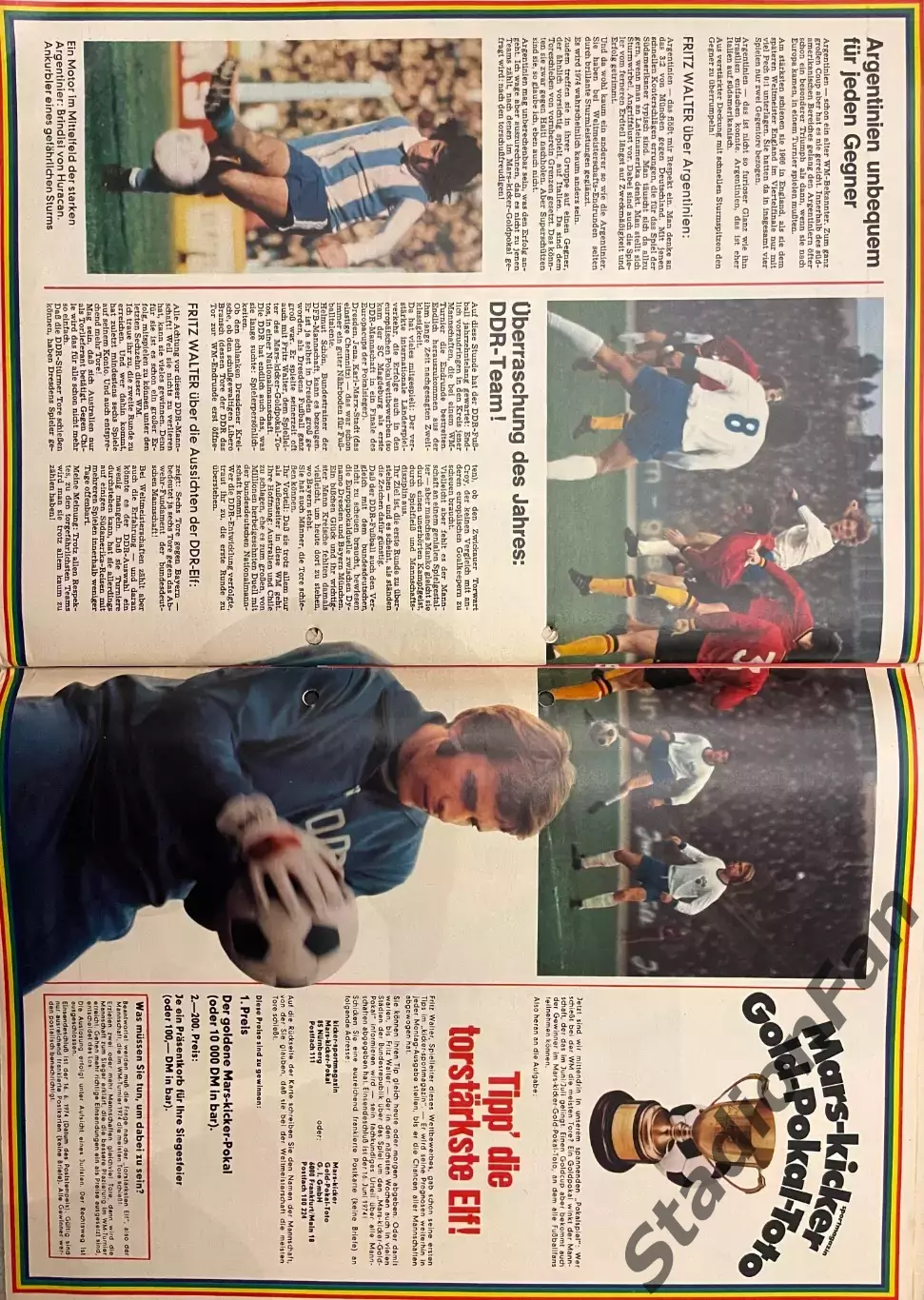 Журнал Kicker nr 40 - 1974 5