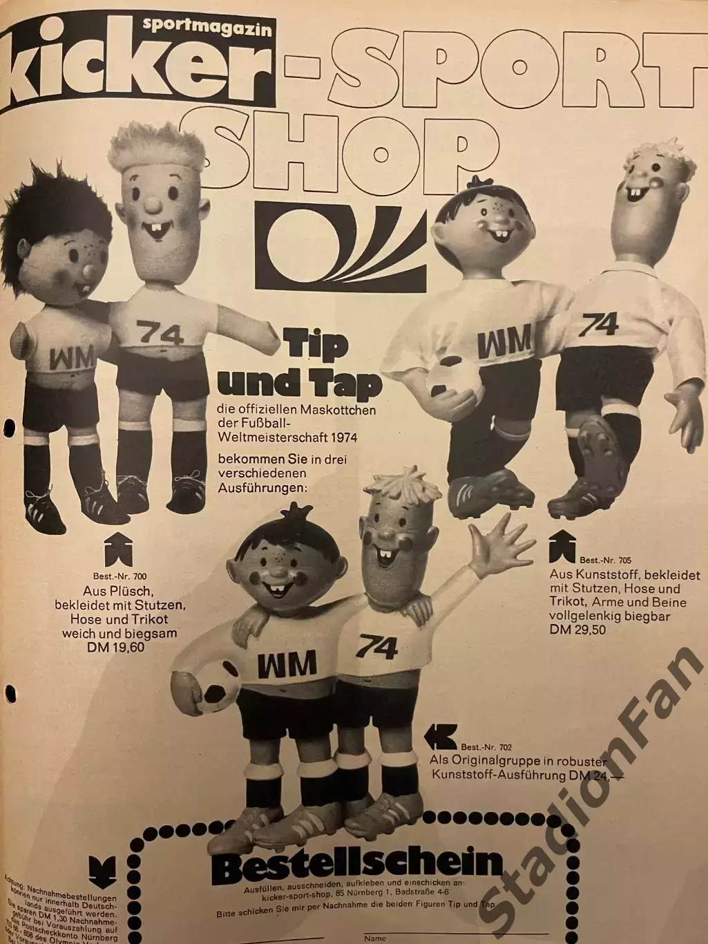 Журнал Kicker nr 40 - 1974 6