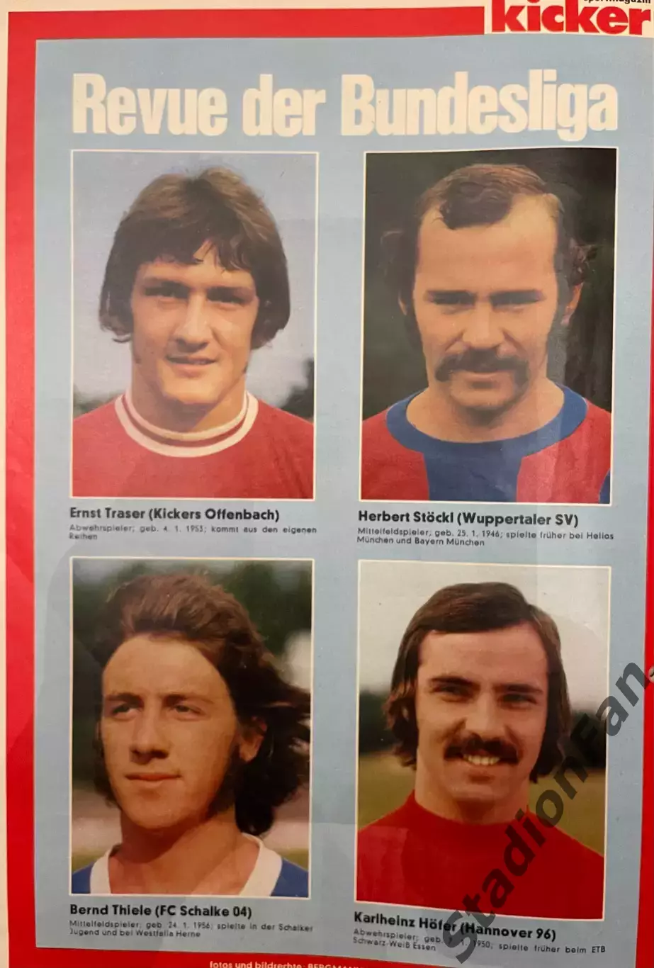 Журнал Kicker nr 102 - 1973 7