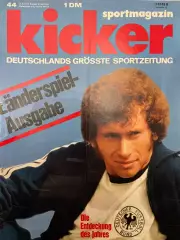 Журнал Kicker nr 44 - 1972