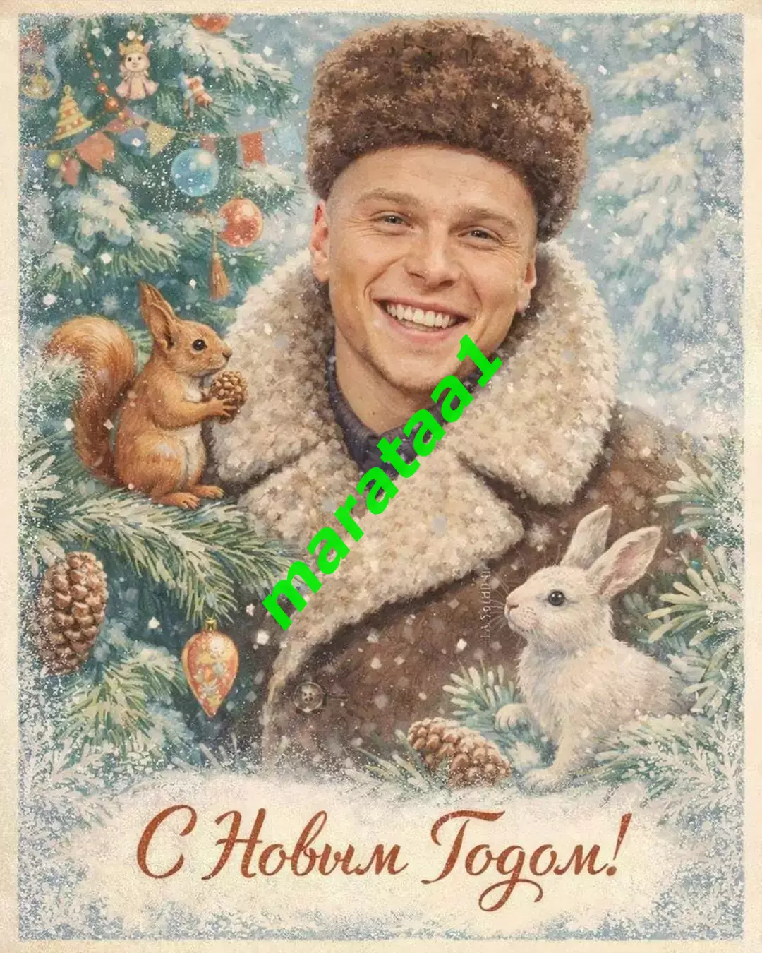 ФК «ПФК ЦСКА» Москва - Данил Круговой - С Новым годом! 2