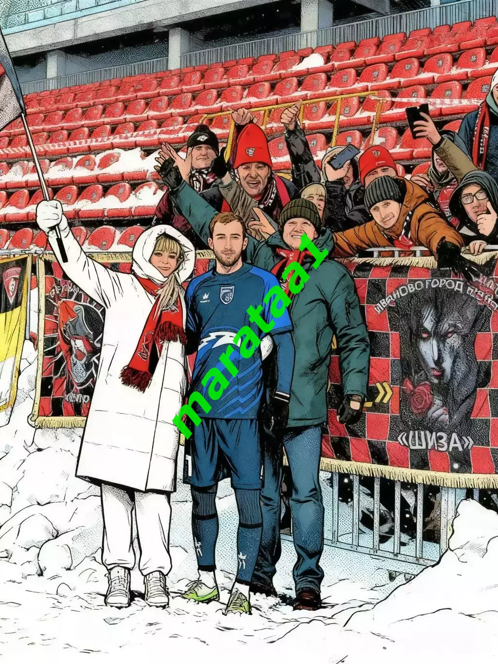 знак - Текстильщик Иваново - Сибирь Новосибирск - 8 марта 2026 КЛФ 2