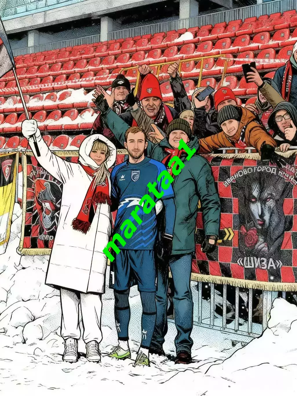 знак - Текстильщик Иваново - Сибирь Новосибирск - 8 марта 2026 КЛФ 2