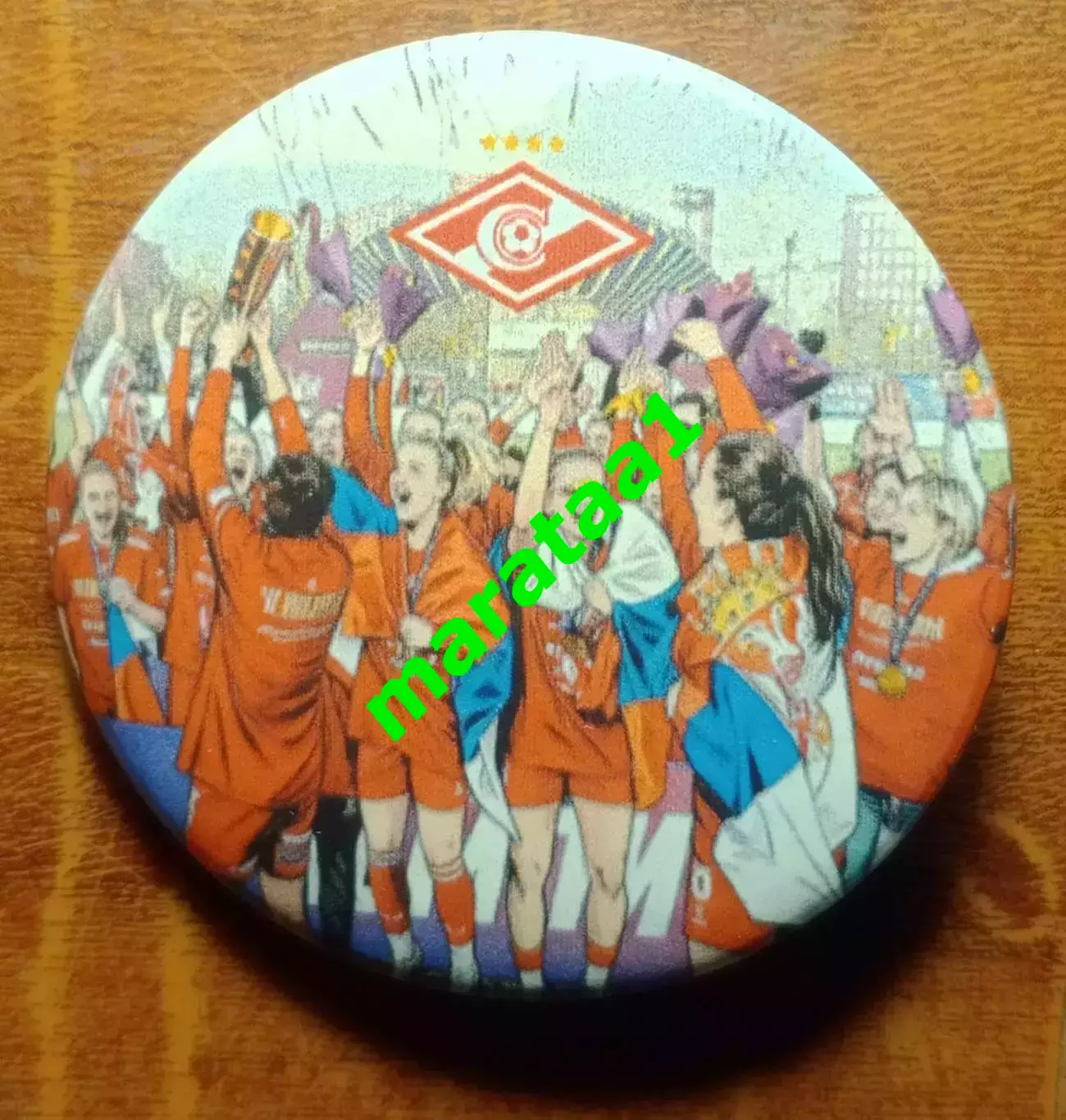 знак - Чемпион - жфк Спартак Москва - 2025