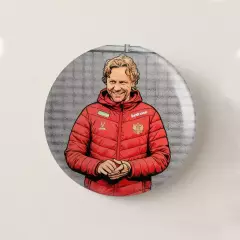 значок - Валерий Карпин