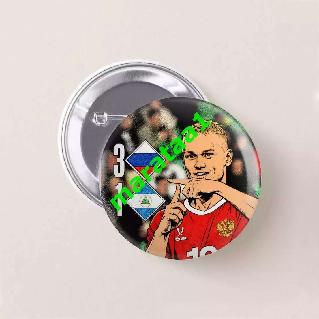 знак - счет - 3:1 Тюкавин Сборная Россия - Сборная Никарагуа 27 марта 2026 ТМ 1