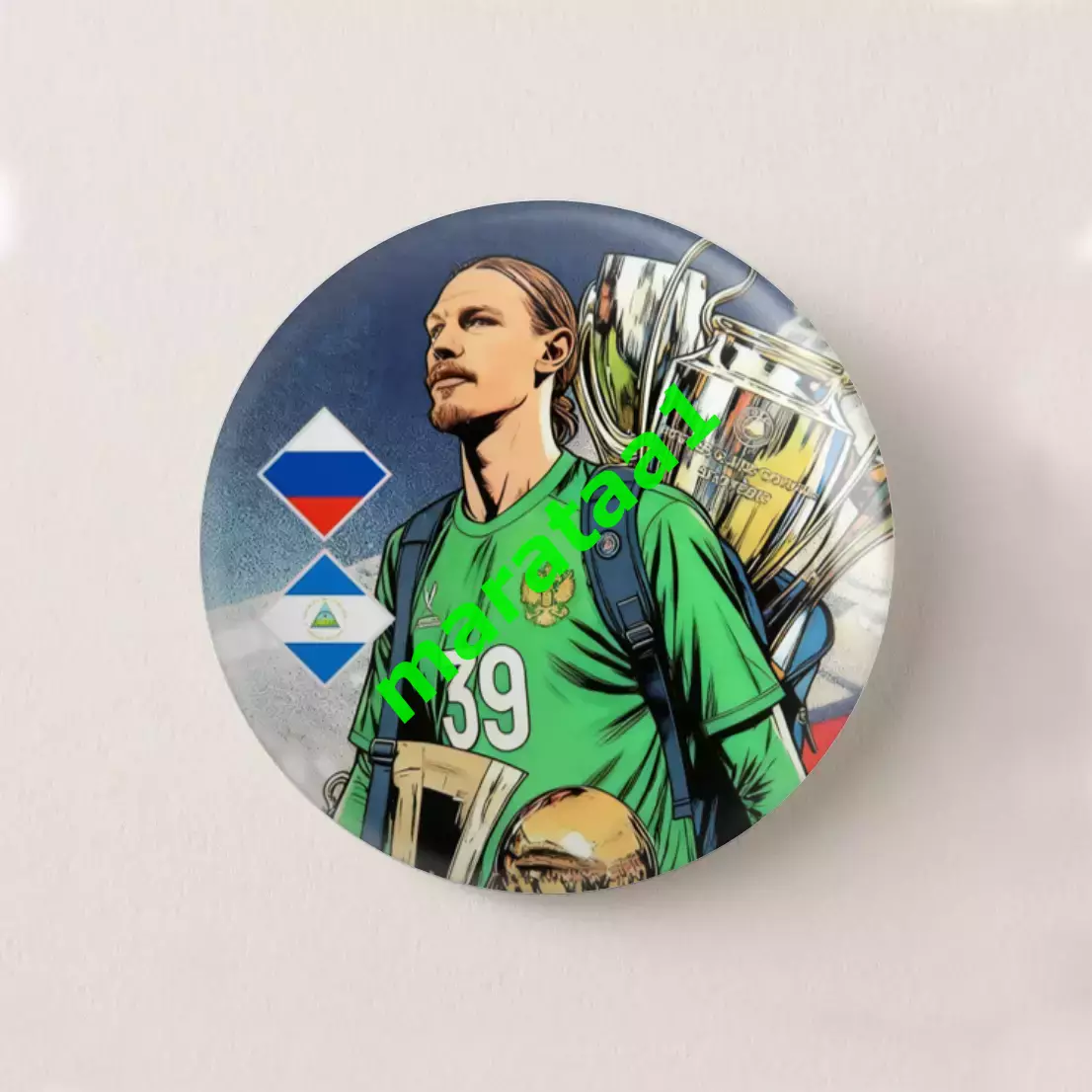 знак - Матвей Сафонов Сборная Россия - Сборная Никарагуа 27 марта 2026 ТМ