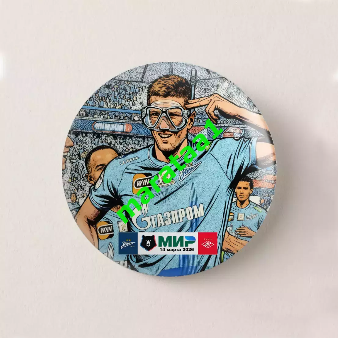 знак - МИР РПЛ 21 тур Зенит Санкт-Петербург — Спартак Москва 14.03.2025/26