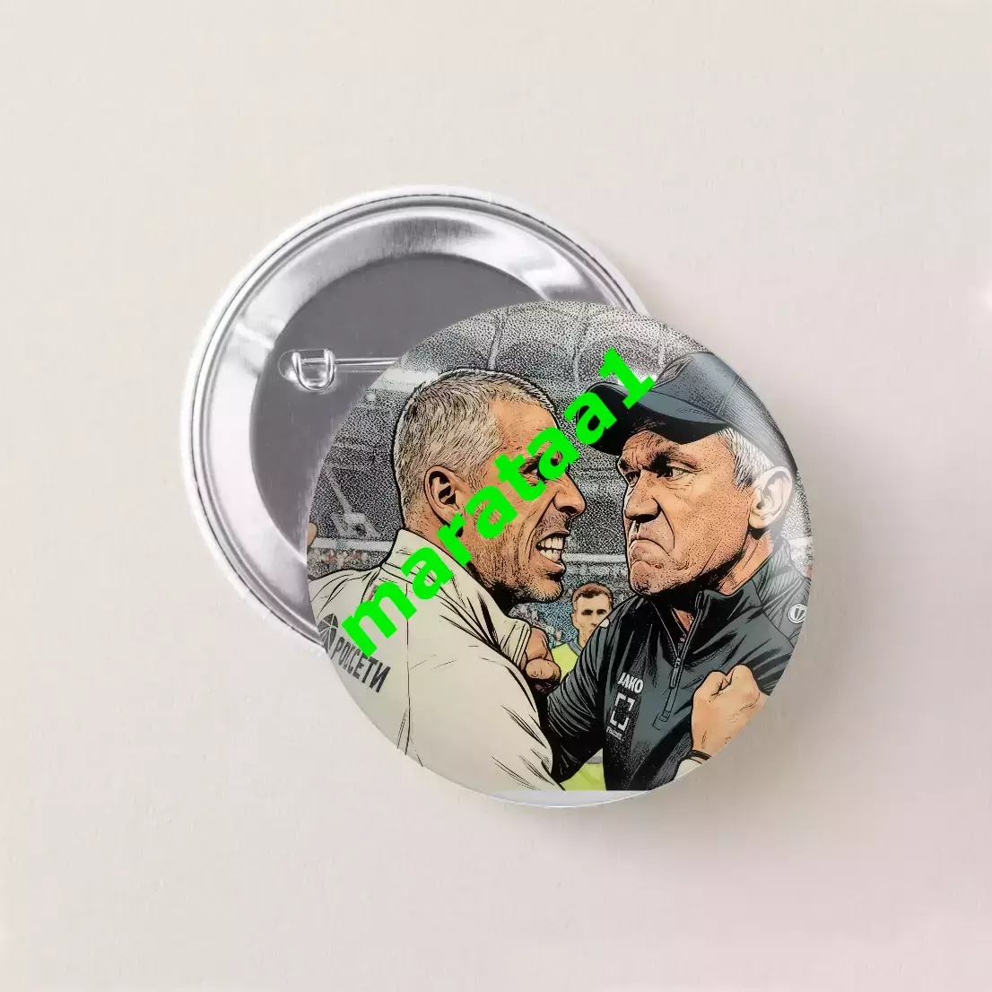 знак - боксерского боя Талалаева и Челестини Балтика - ЦСКА 1