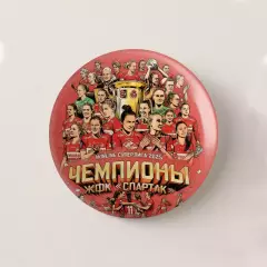 знак - Чемпион - жфк Спартак Москва - 2025