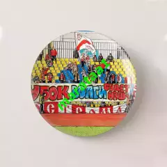 знак - «Кубок Волги будет наш!» Баннер фанатов Спартак Кострома