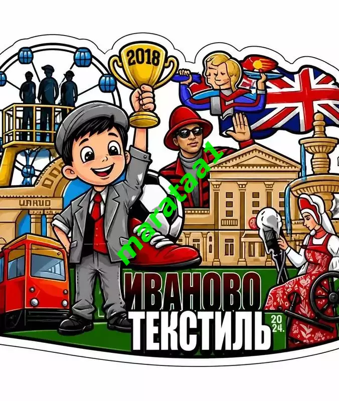 магнит на холодильник - Текстильщик Иваново