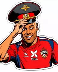 магнит на холодильник - Вагнер Лав - ЦСКА Москва