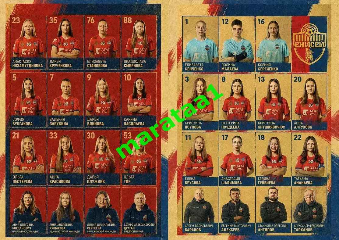 11-й тур Суперлиги - ЖФК Ростов - ЖФК Енисей(Красноярск) 20.06.2026 Альтернатива 1