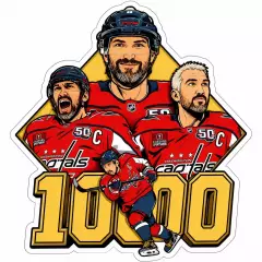 магнит на холодильник - Александр Овечкин - 1000 шайб