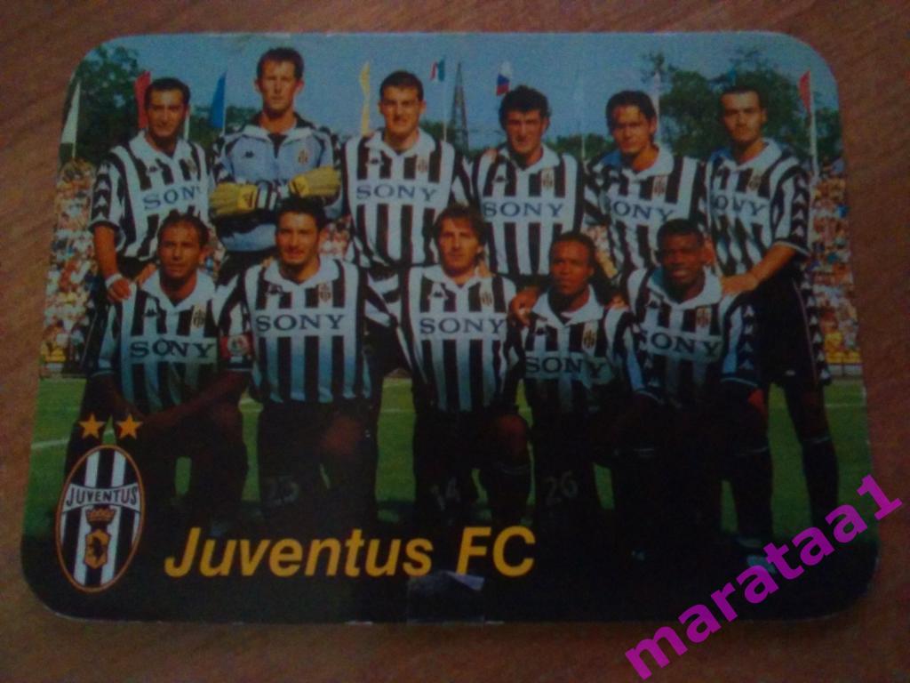 Календарик /FOOTBALL STARS 2000/ - ФК Ювентус» /FC Juventus/