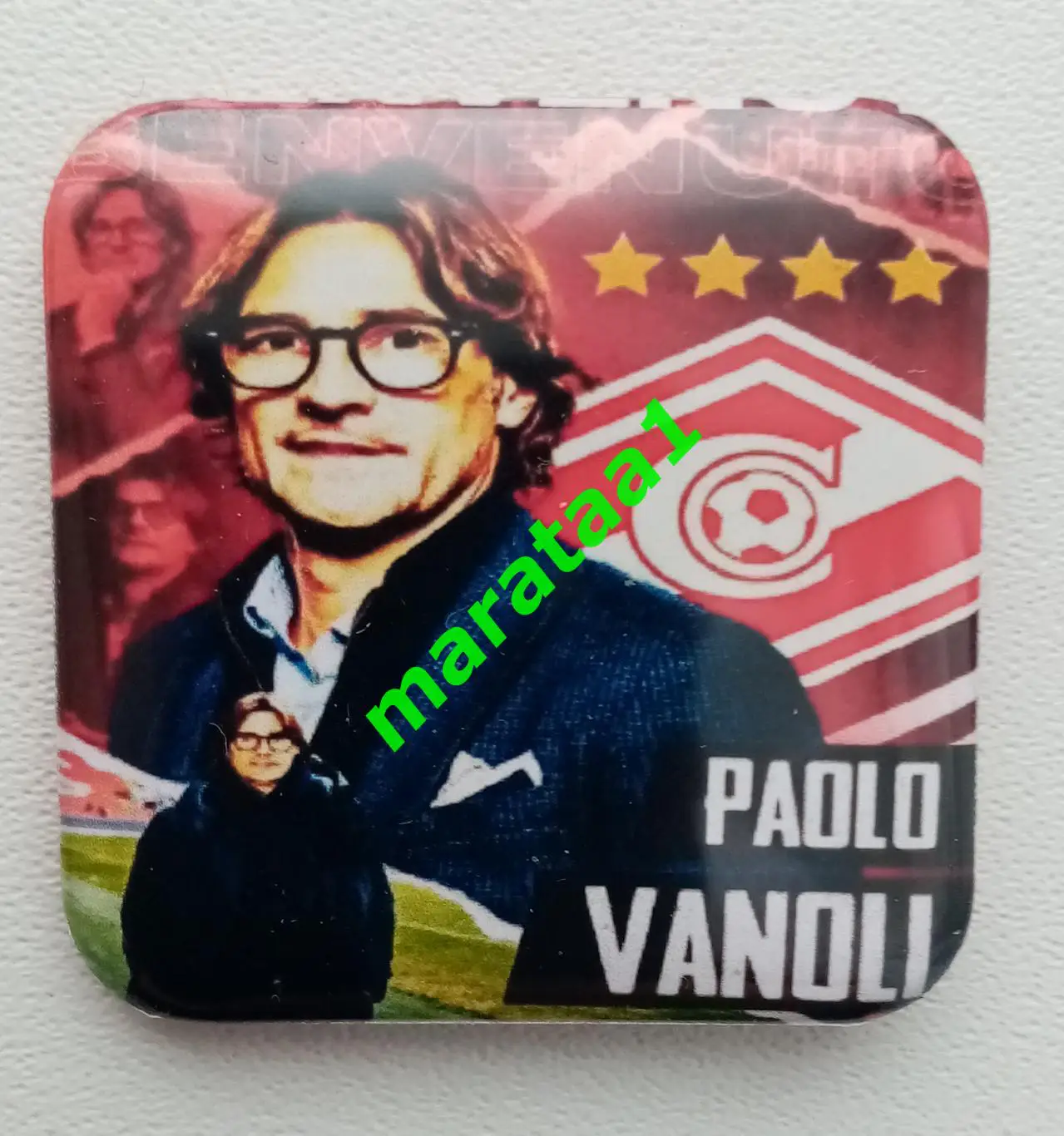 знак Спартак Москва - тренер Паоло Ваноли